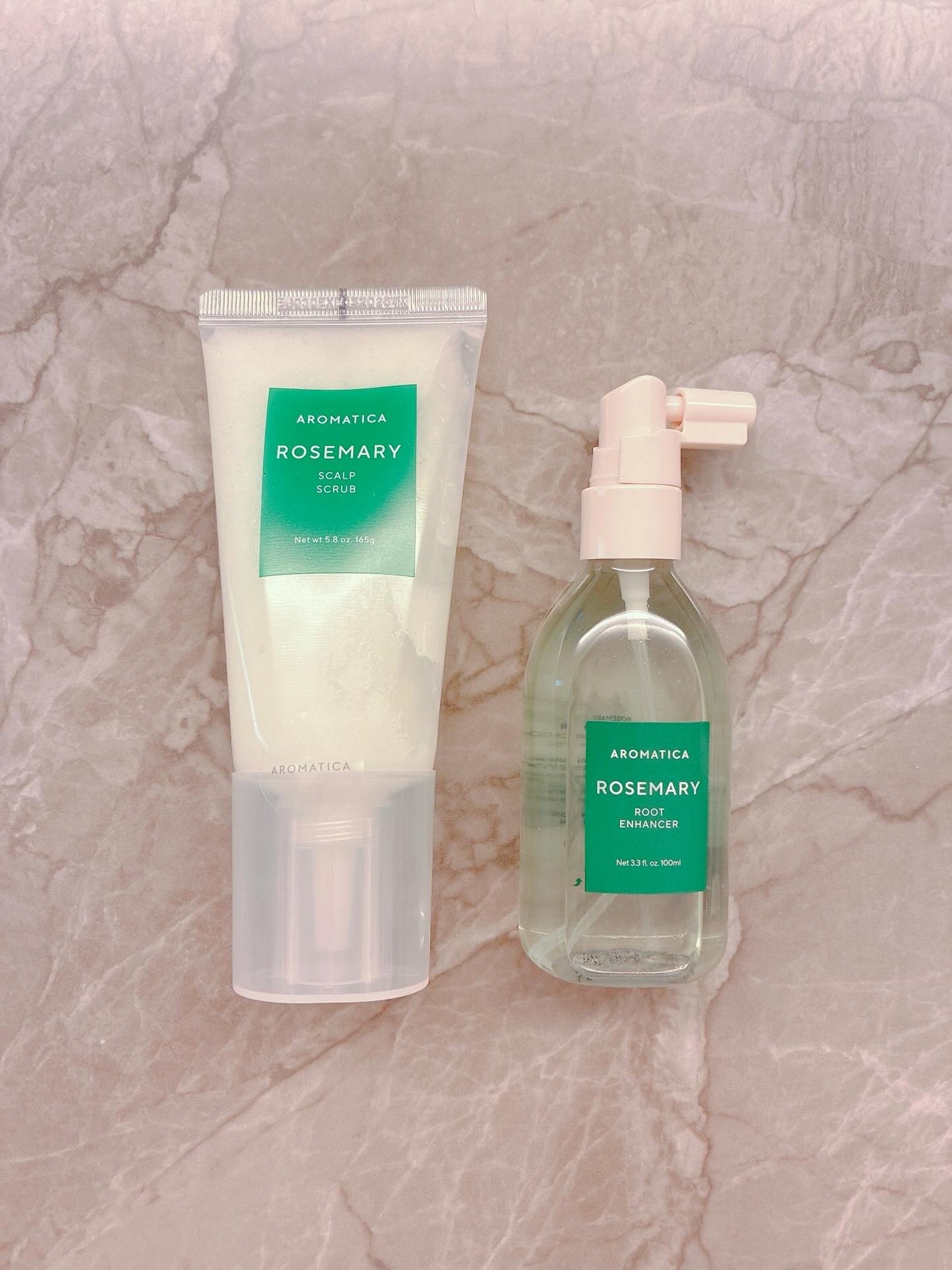 ローズマリー スカルプ スクラブ/AROMATICA/ヘッドスクラブを使ったクチコミ(1枚目)