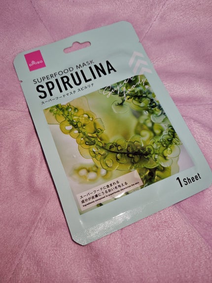 DAISO スーパーフード フェイシャルシートマスクのクチコミ「メリークリスマス!🎄冬の乾燥肌に!
こちらはDAISOで購入した、スーパーフード フェイシャル.....」(1枚目)