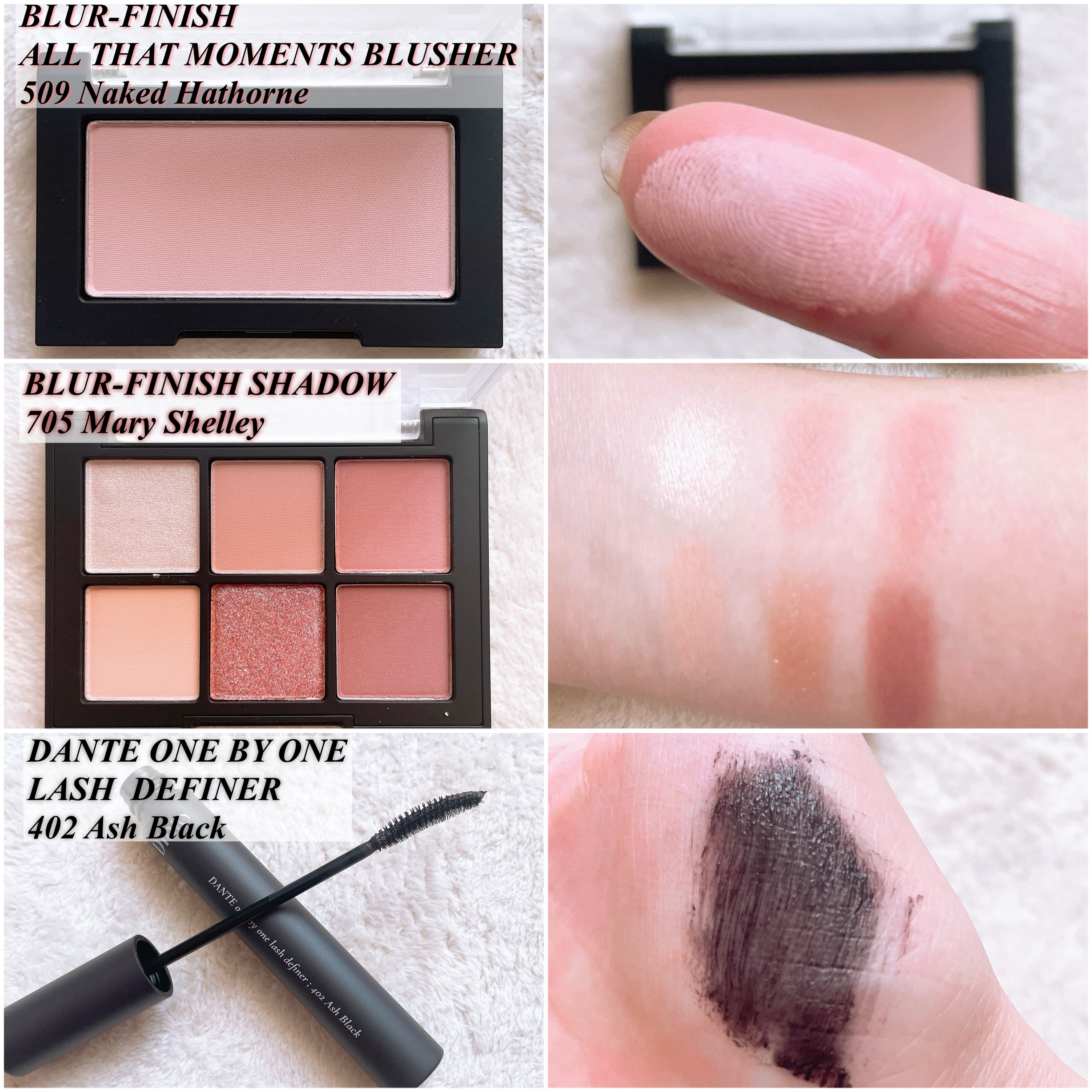 ブラーフィニシュシャドウパレット/Dinto/アイシャドウパレットを使ったクチコミ（2枚目）