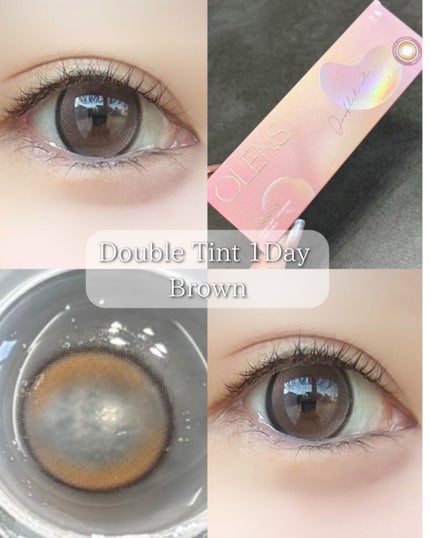 Glowy 1day/OLENS/ワンデー(1DAY)カラコンを使ったクチコミ(4枚目)