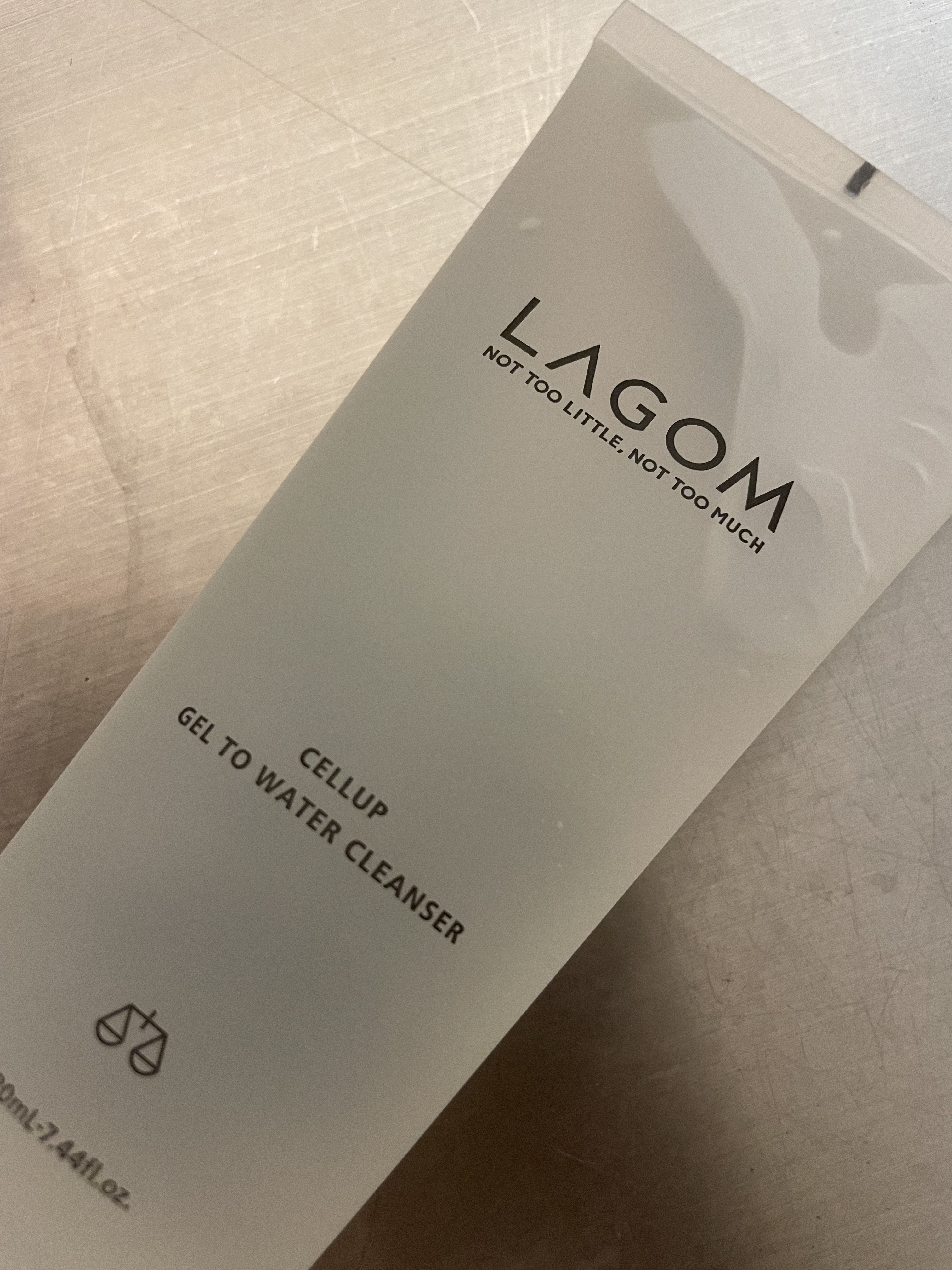 ラゴム ジェルトゥウォーター クレンザー(朝用洗顔)/LAGOM /その他洗顔料を使ったクチコミ（1枚目）