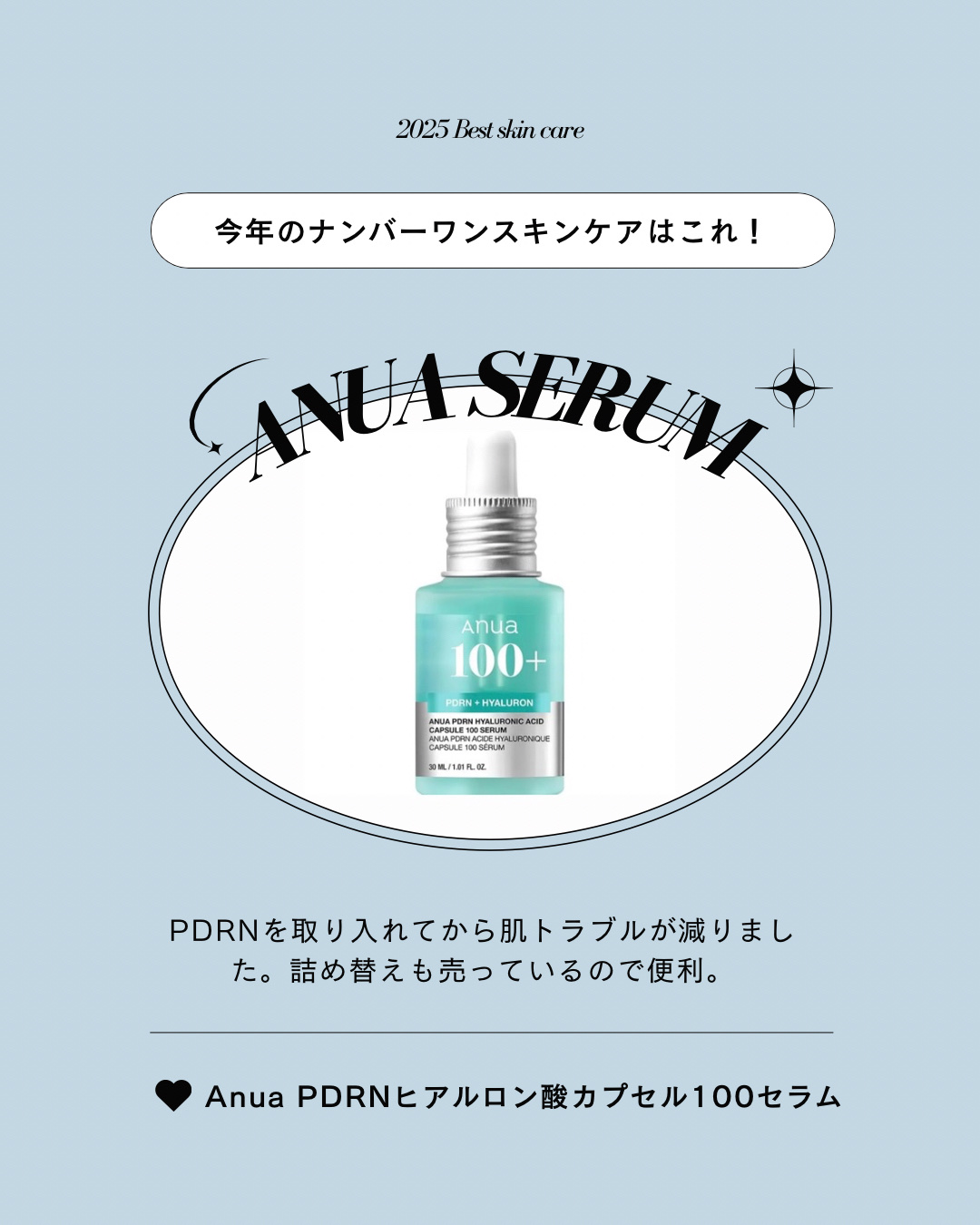 PDRNヒアルロン酸カプセル100セラム/Anua/美容液を使ったクチコミ（3枚目）