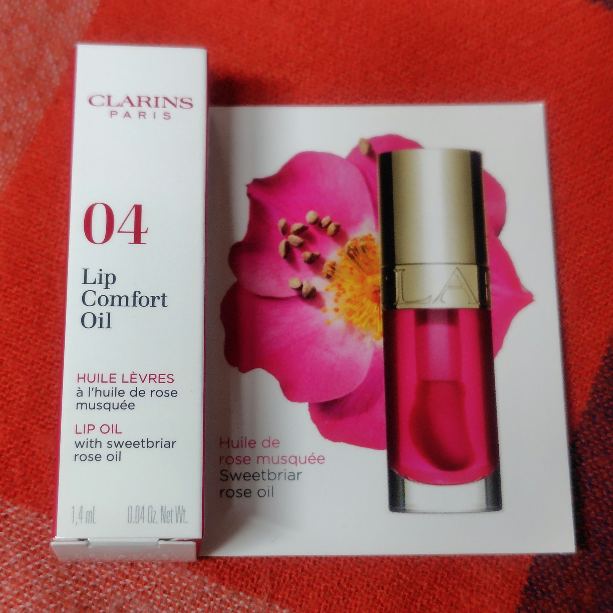リップコンフォートオイル/CLARINS/リップグロスを使ったクチコミ（2枚目）