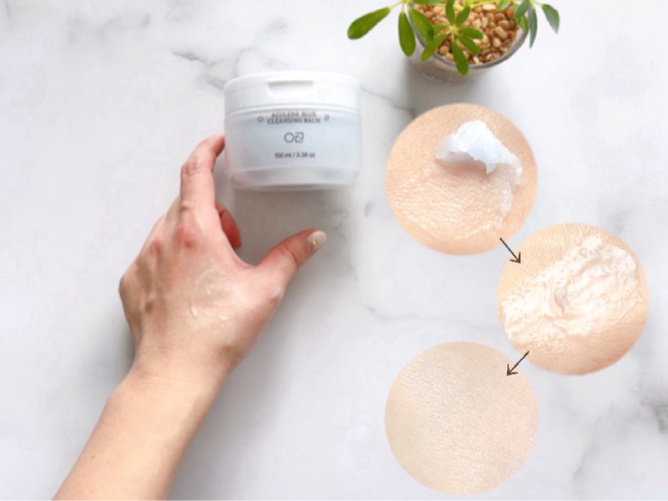 アズレンブルークレンジングバーム/原料工房/クレンジングバームを使ったクチコミ（3枚目）