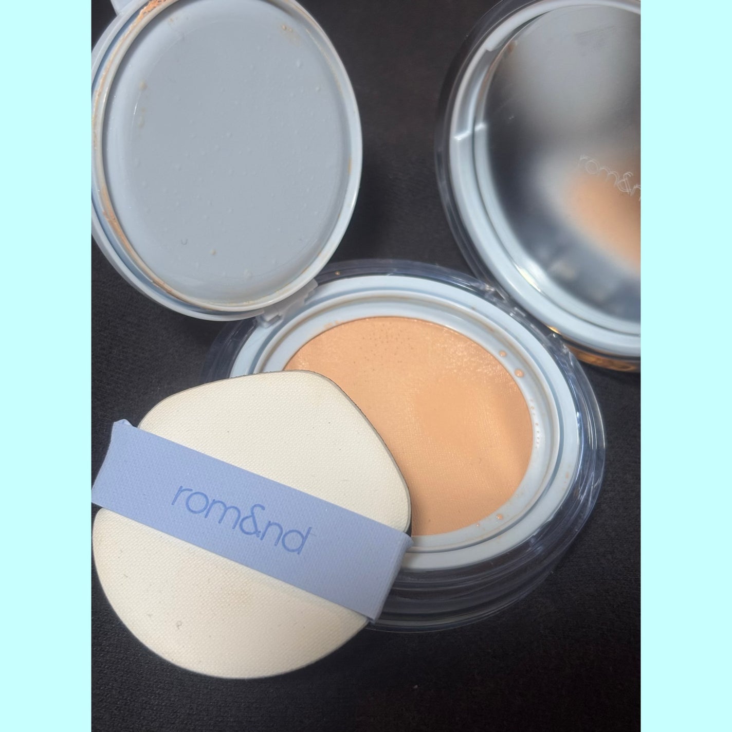 ベアウォータークッション/rom&nd/クッションファンデーションを使ったクチコミ(1枚目)