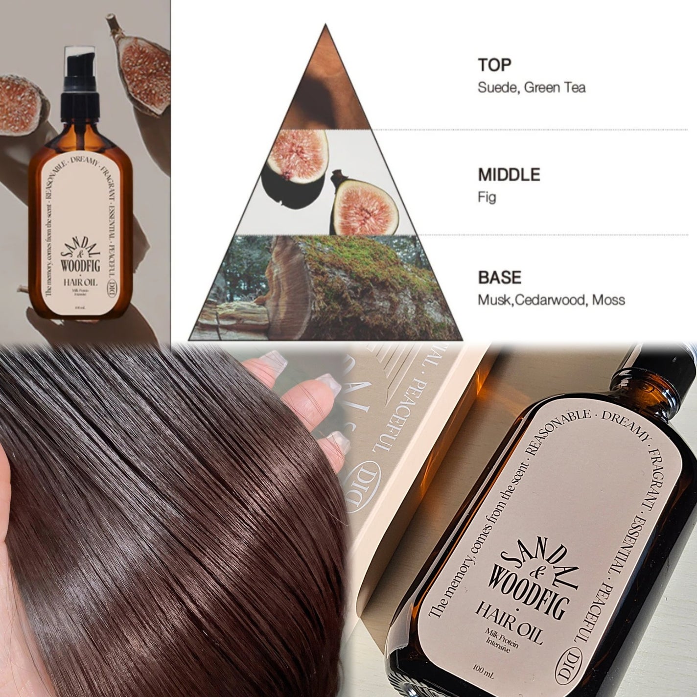 ミルクプロテインインテンシブヘアオイル/odiD/ヘアオイルを使ったクチコミ(2枚目)