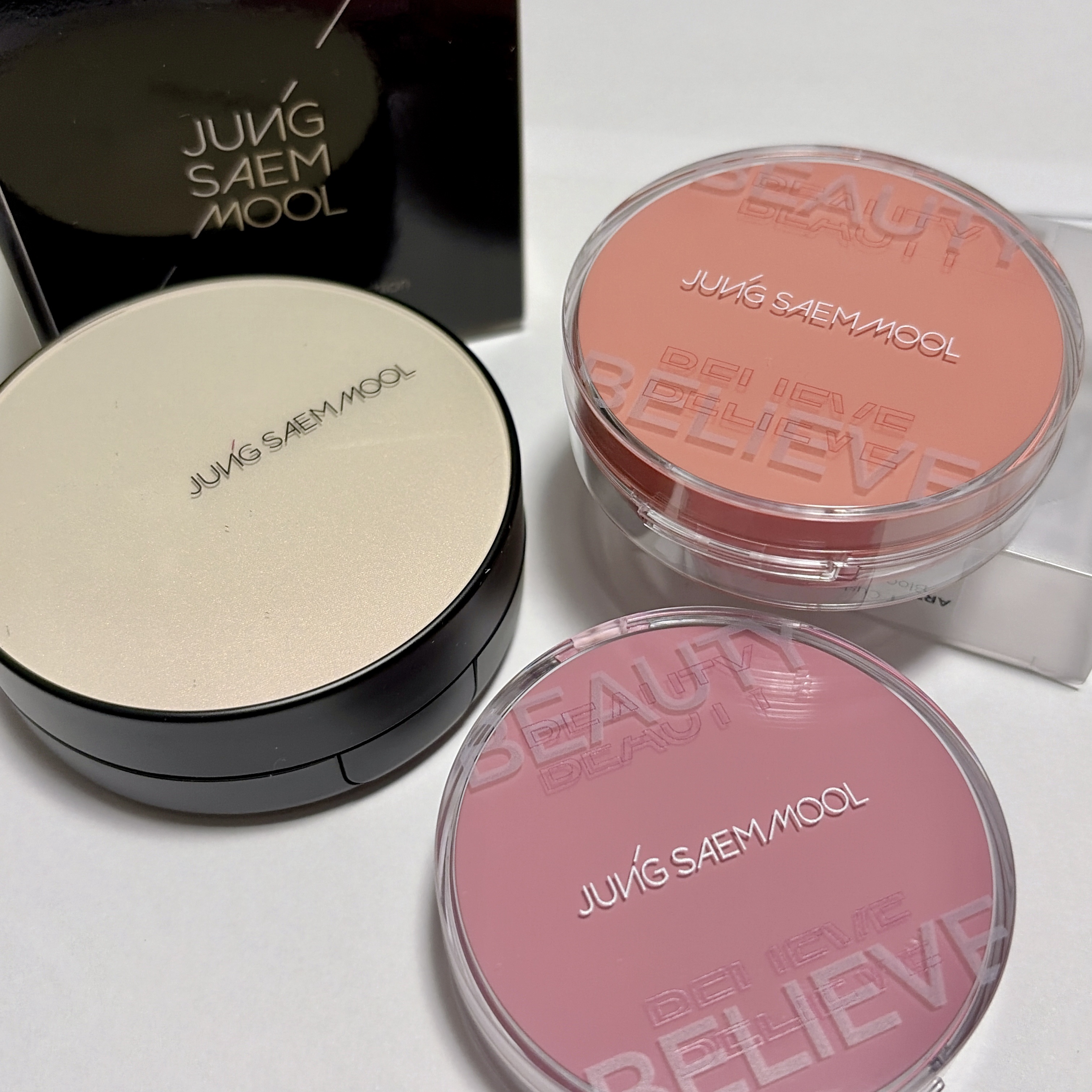 エッセンシャル スキン ヌーダー クッション/JUNG SAEM MOOL/クッションファンデーションを使ったクチコミ（1枚目）