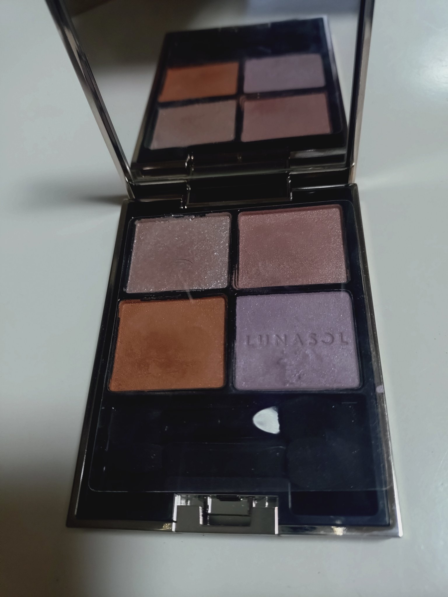 アイカラーレーション EX39 Shell Iridescence/LUNASOL/アイシャドウパレットを使ったクチコミ（1枚目）