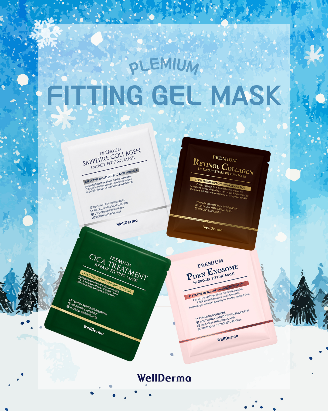 プレミアムシカトリートメントフィッティングマスクパック/WellDerma/シートマスク・パックを使ったクチコミ（1枚目）