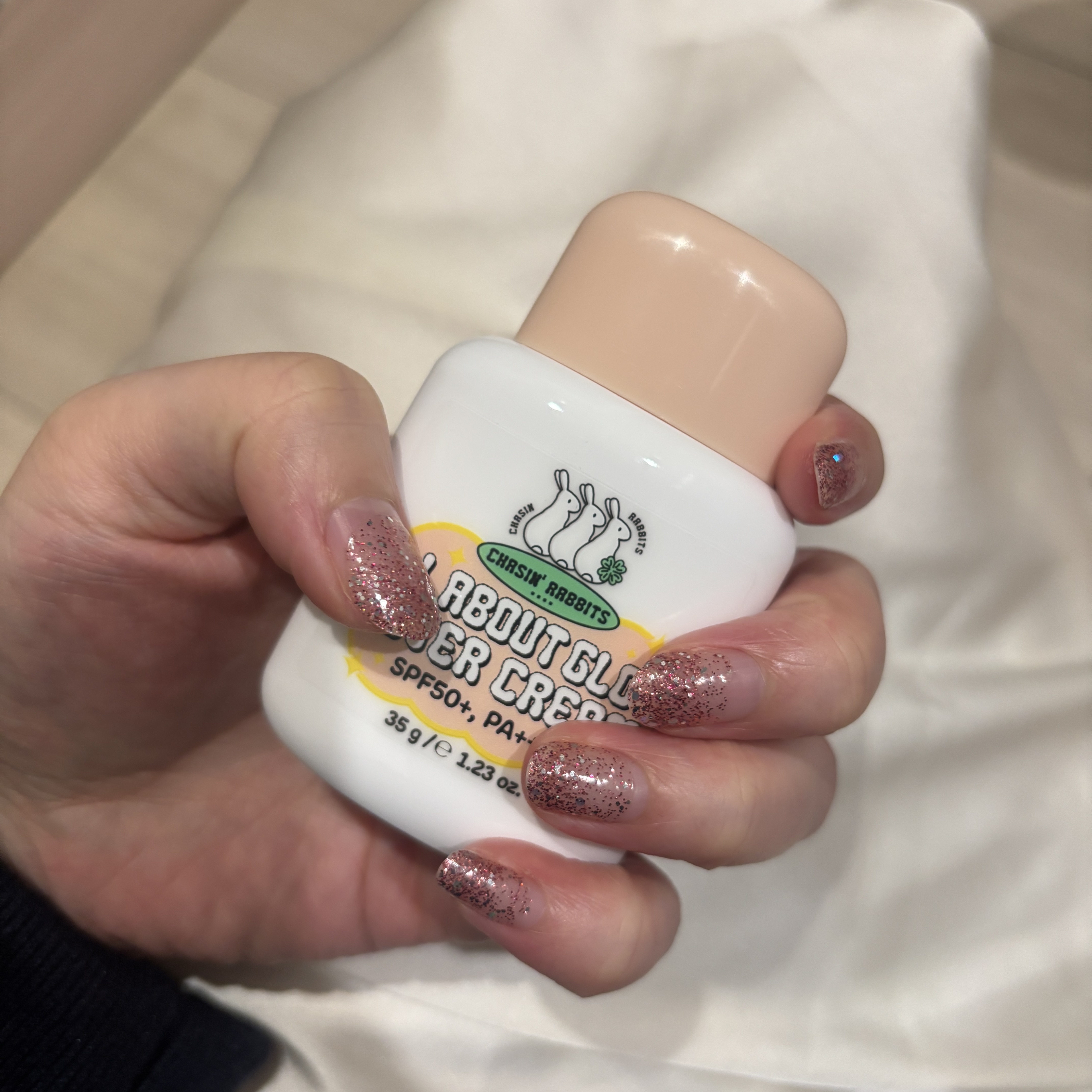 オールアバウトグロウカバークリーム/CHASIN'RABBITS/日焼け止めクリームを使ったクチコミ（1枚目）