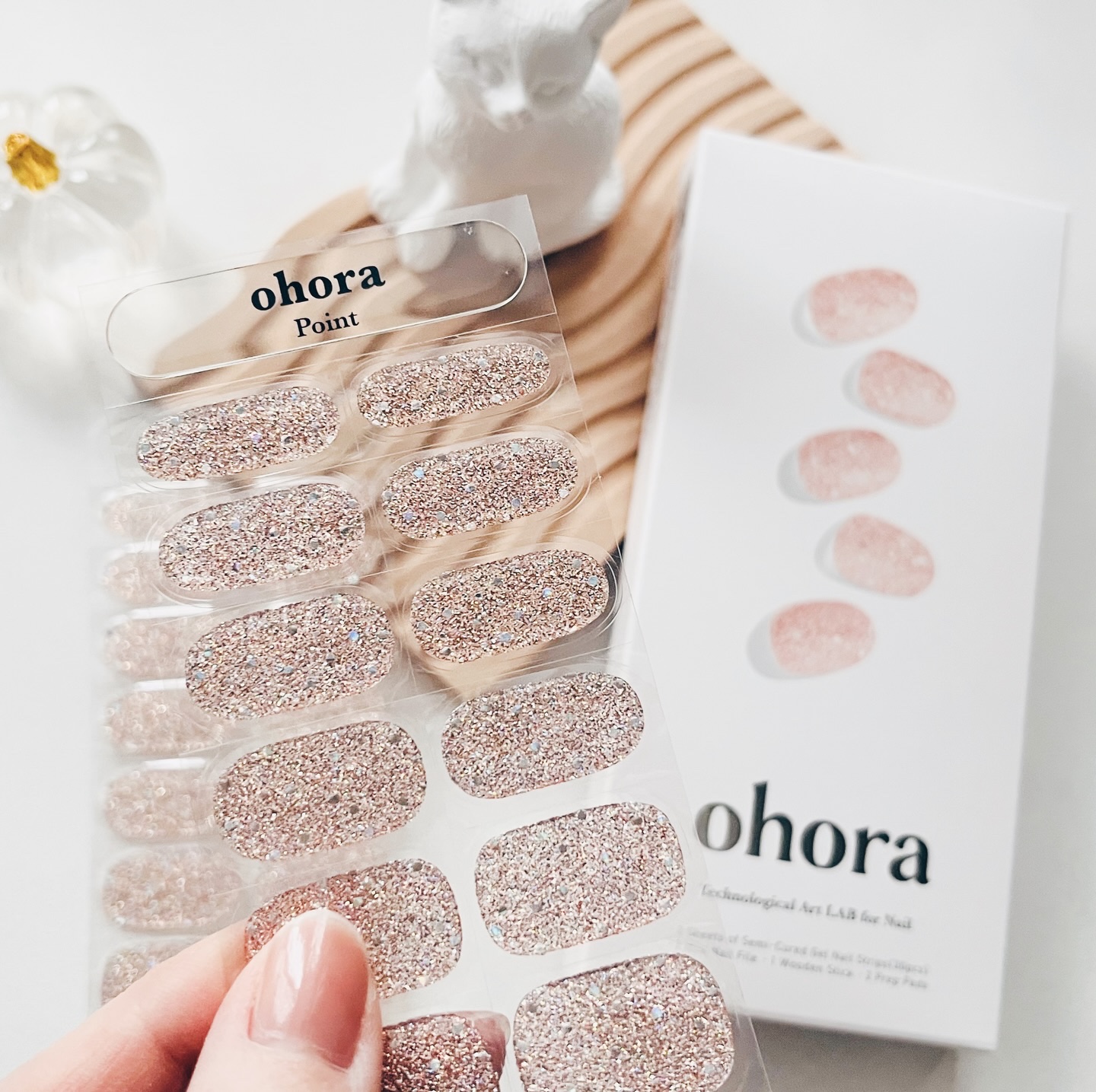 セミキュアジェルネイル（ハンド）/ohora/ネイルシールを使ったクチコミ（3枚目）