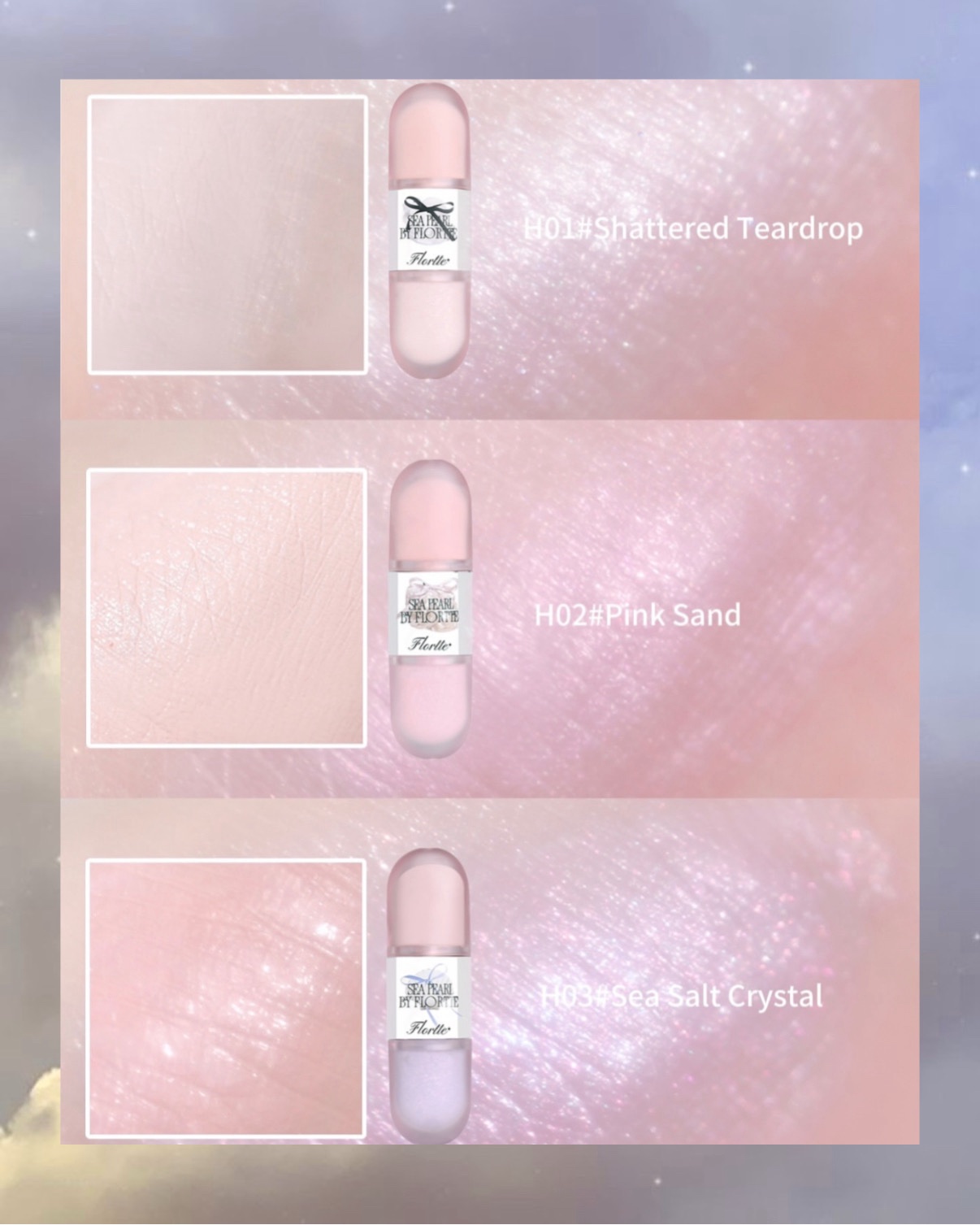 2色クリームハイライター/FLORTTE/クリームハイライトを使ったクチコミ（2枚目）