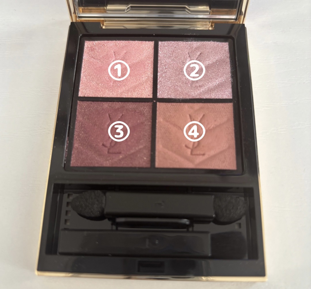 クチュール ミニ クラッチ/YVES SAINT LAURENT BEAUTE/アイシャドウパレットを使ったクチコミ（2枚目）