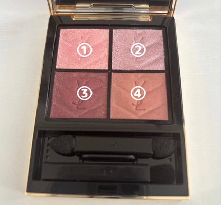 クチュール ミニ クラッチ/YVES SAINT LAURENT BEAUTE/アイシャドウパレットを使ったクチコミ(2枚目)