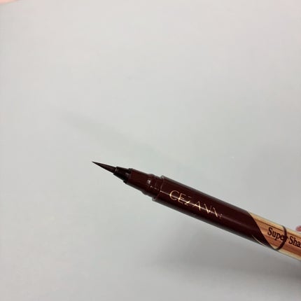 極細アイライナーEX/CEZANNE/リキッドアイライナーを使ったクチコミ(2枚目)