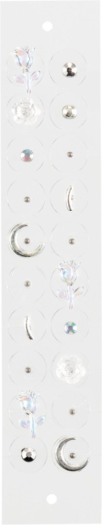 ミミミ ジュエリーシール シルバーフラワー