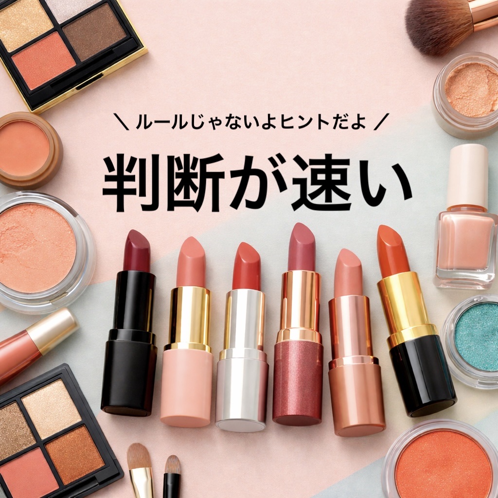 ブルベ/イエベという分類が嫌いな話。

ネガティブな感じですみません。
ちょっと持論展開です。


✼••┈┈••✼••┈┈••✼••┈┈••✼••┈┈••✼

「私はブルベ夏だから、この色は無理」
「イエベ春なので、このリップは似合いませ