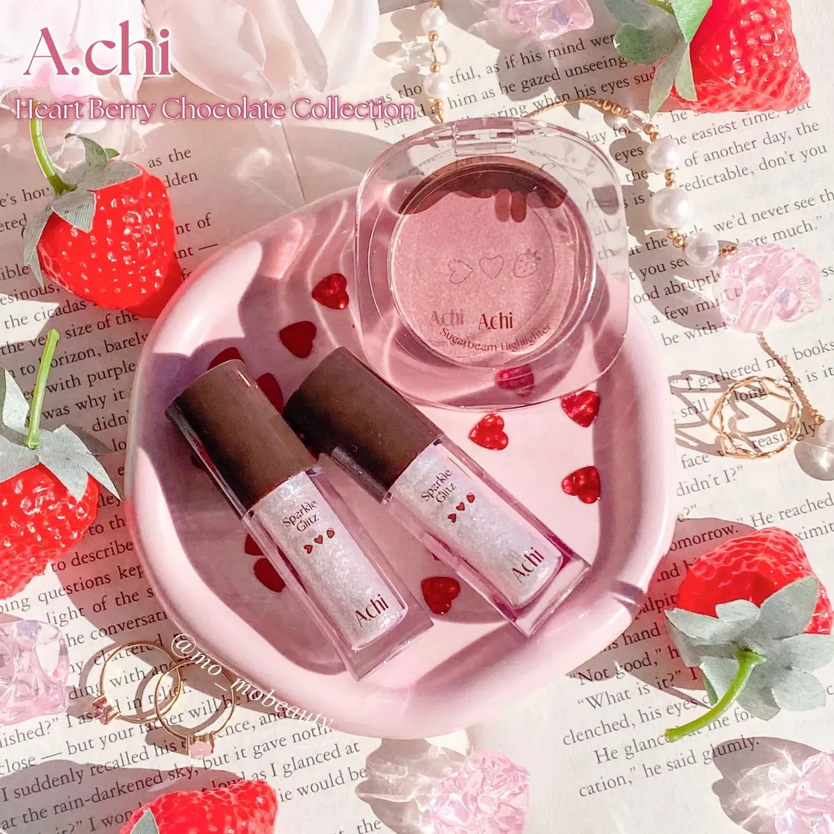 シュガービームハイライター/A.chi/パウダーハイライトを使ったクチコミ（1枚目）