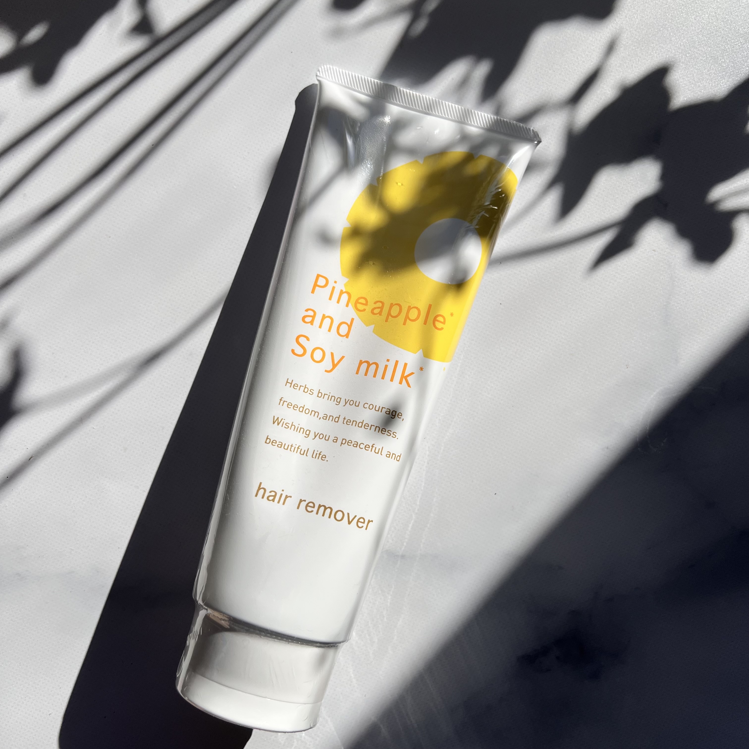 パイナップル豆乳除毛クリーム/鈴木ハーブ研究所/除毛クリームを使ったクチコミ（1枚目）