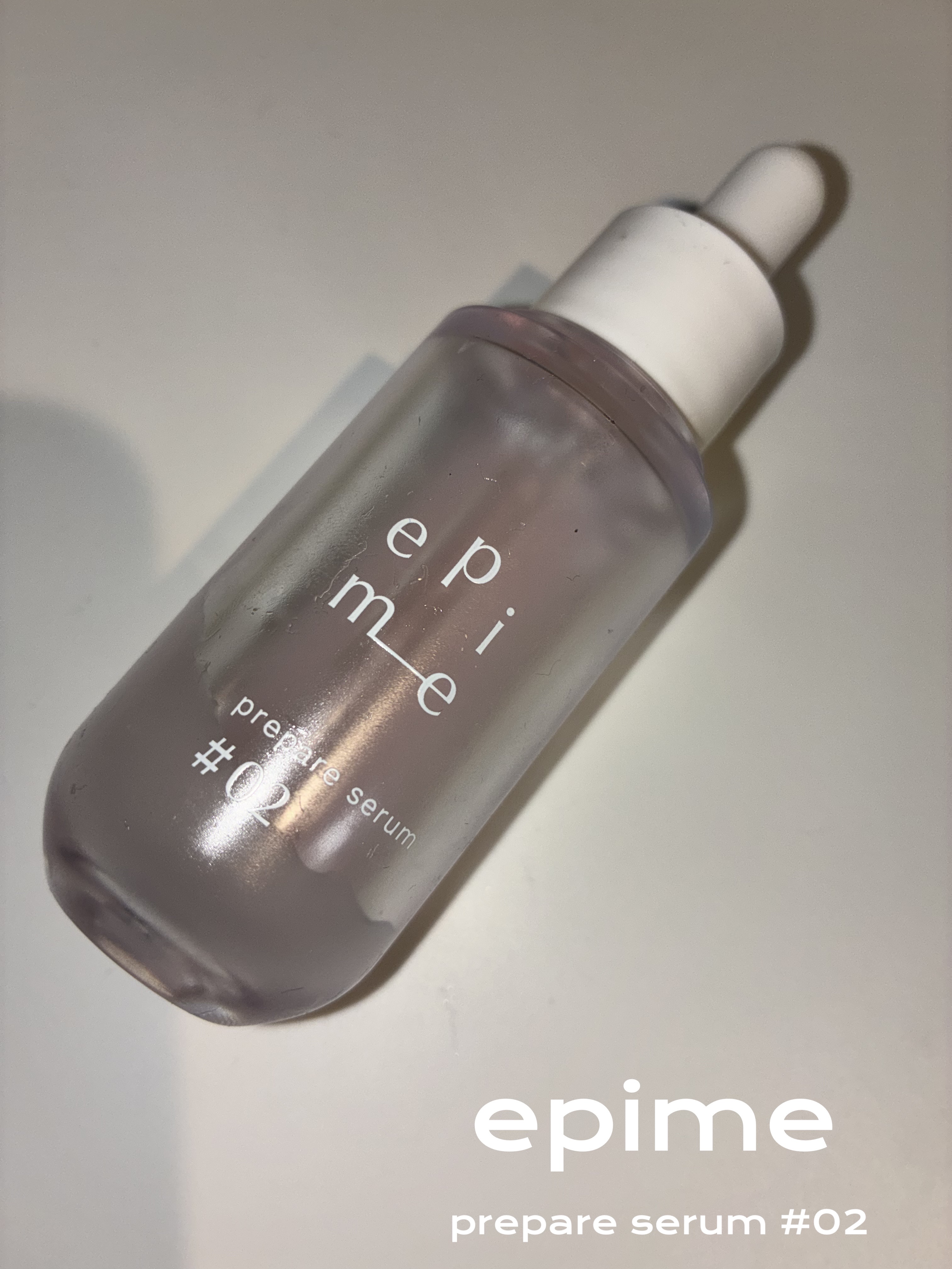 epime prepare serum #02/FABIUS/美容液を使ったクチコミ（1枚目）