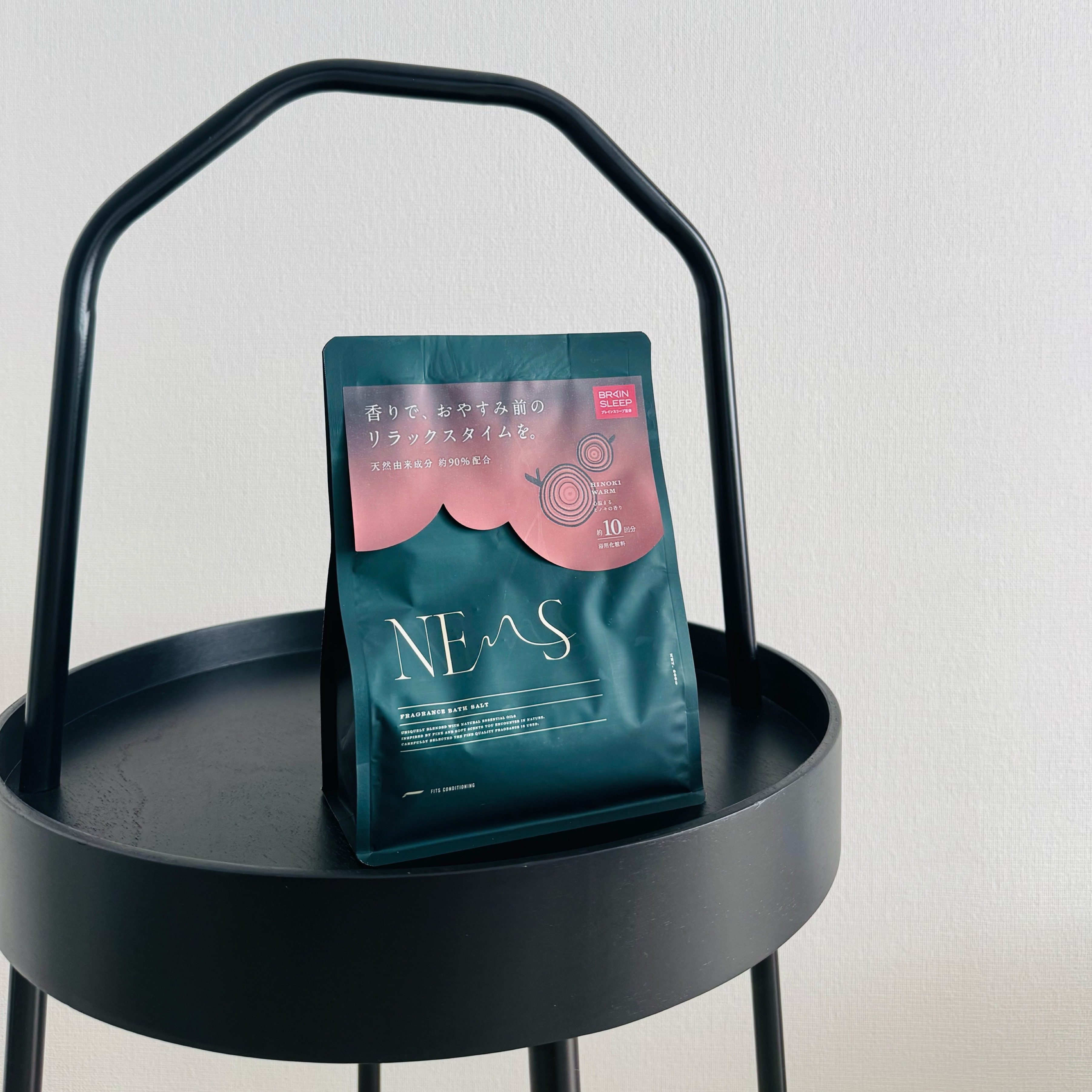 ネムス バスソルト ヒノキウォーム/フィッツコンディショニング/無機塩系入浴剤を使ったクチコミ（1枚目）