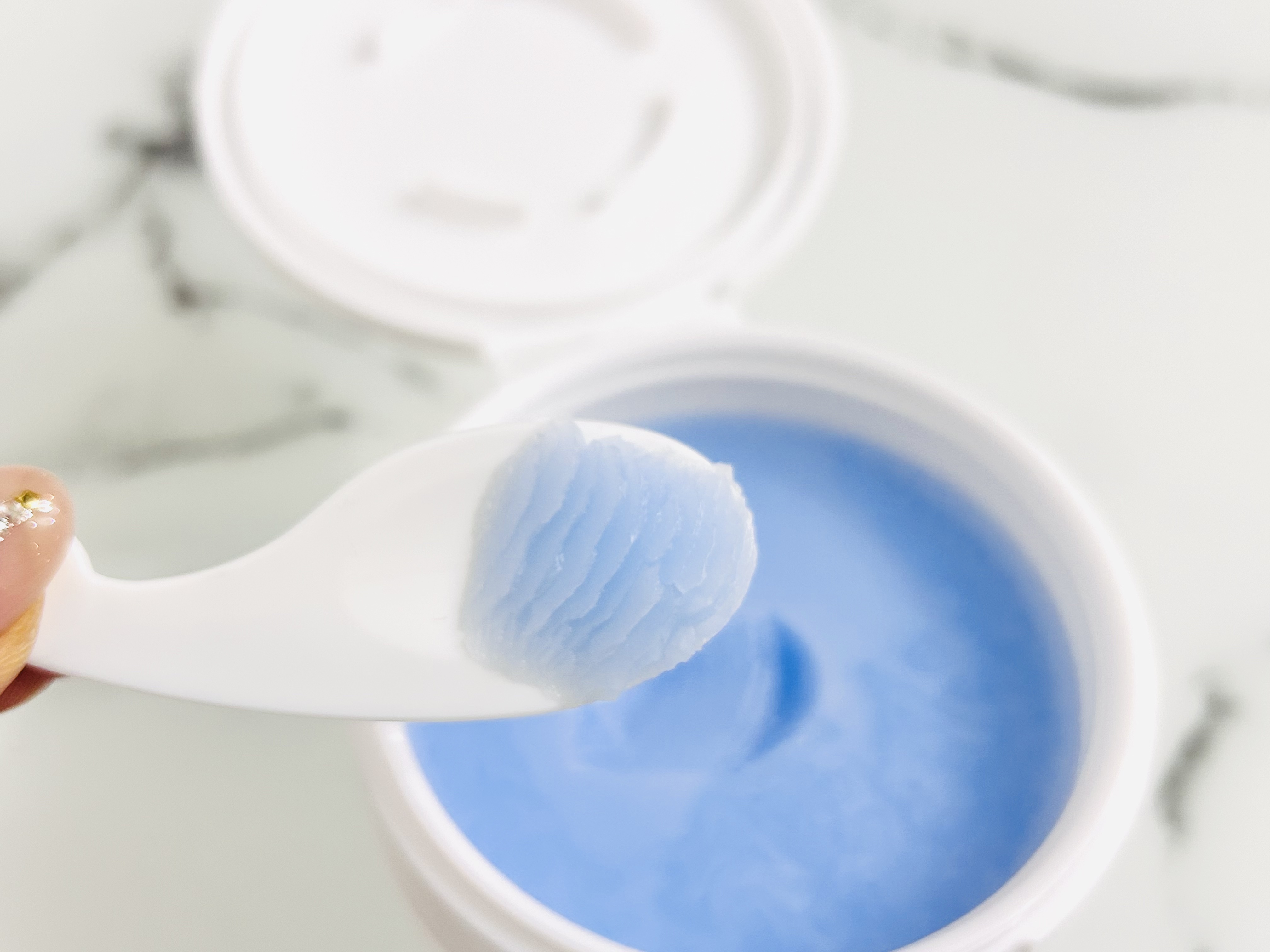 アズレンブルークレンジングバーム/原料工房/クレンジングバームを使ったクチコミ（2枚目）