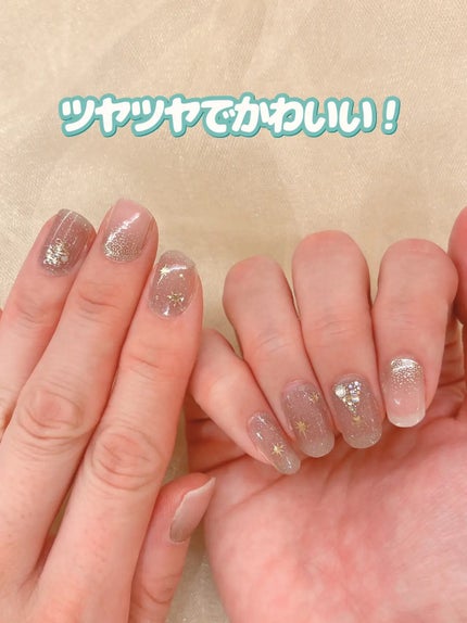 mc ジェルネイルシール/3COINS/ネイルシールを使ったクチコミ(5枚目)