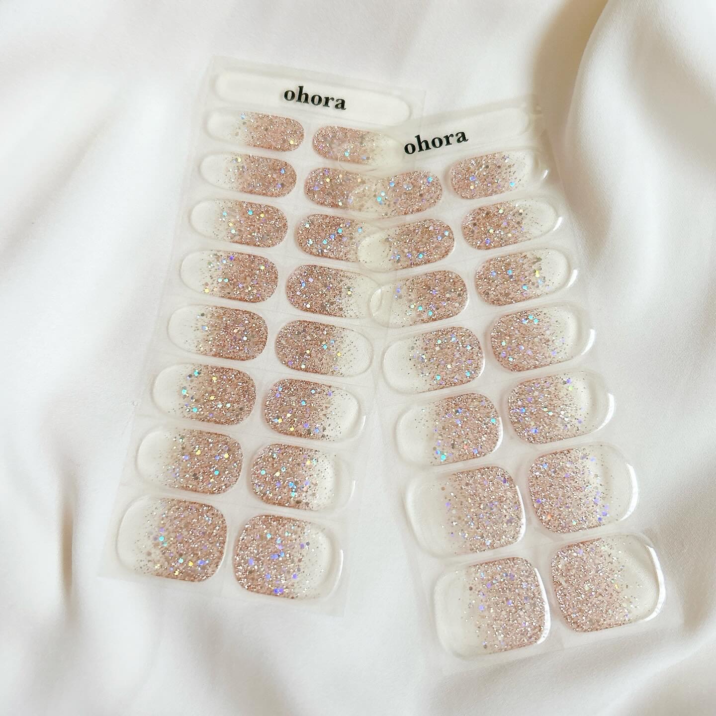 セミキュアジェルネイル（ハンド）/ohora/ネイルシールを使ったクチコミ（2枚目）