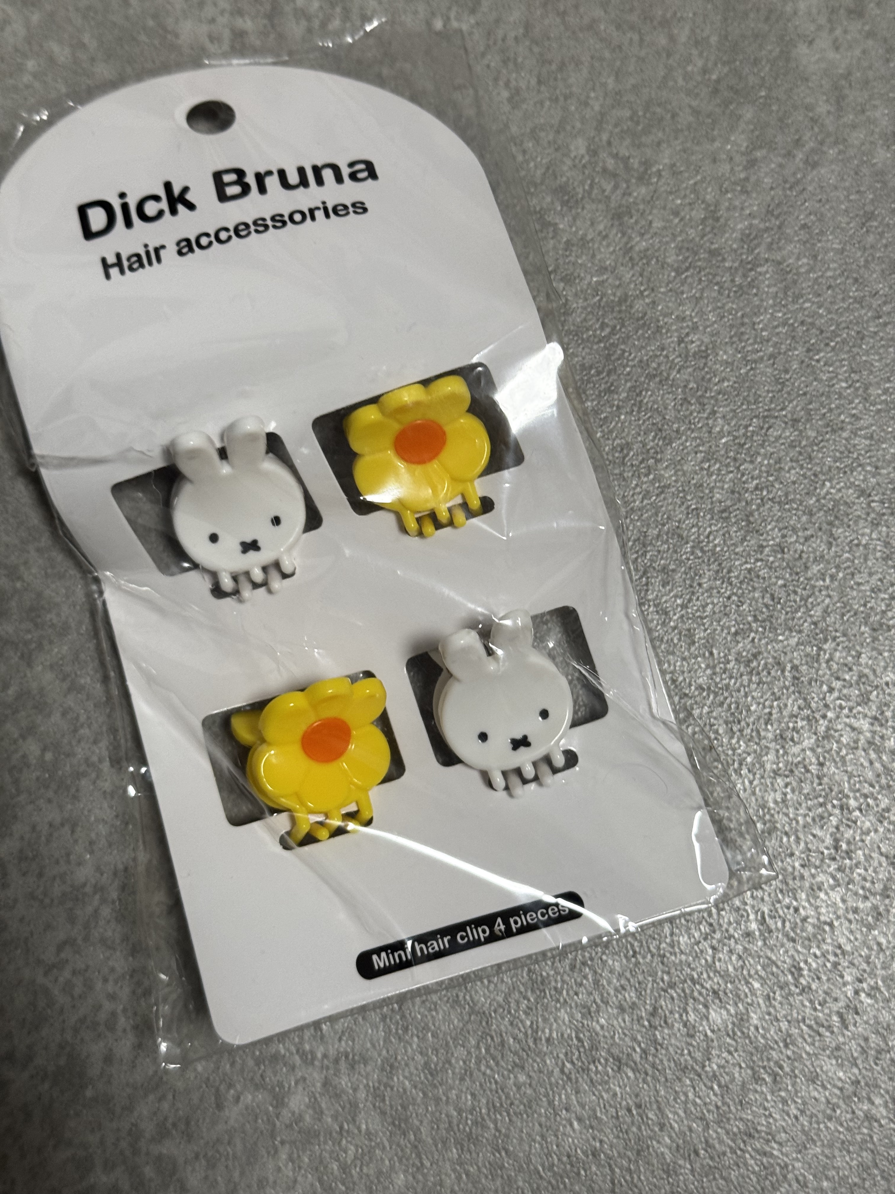 MFミニクリップ4P/miffy/ヘアケアグッズを使ったクチコミ（1枚目）