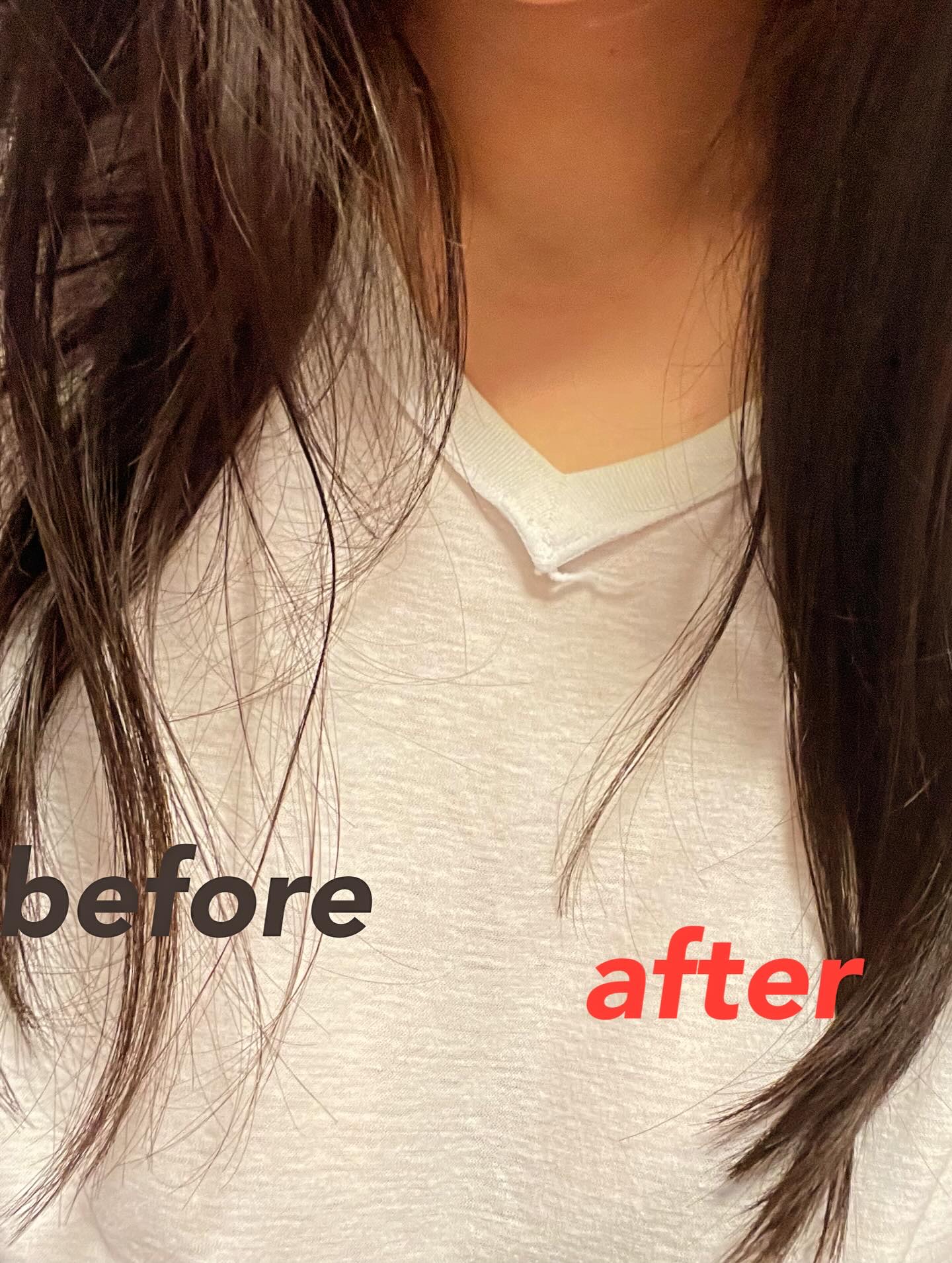 SILKY OIL SERUM/CULRY SHYLL/ヘアオイルを使ったクチコミ（3枚目）