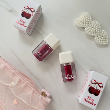 ハイパーデューイリップティント/Tiny Wonder/リップティントを使ったクチコミ(1枚目)