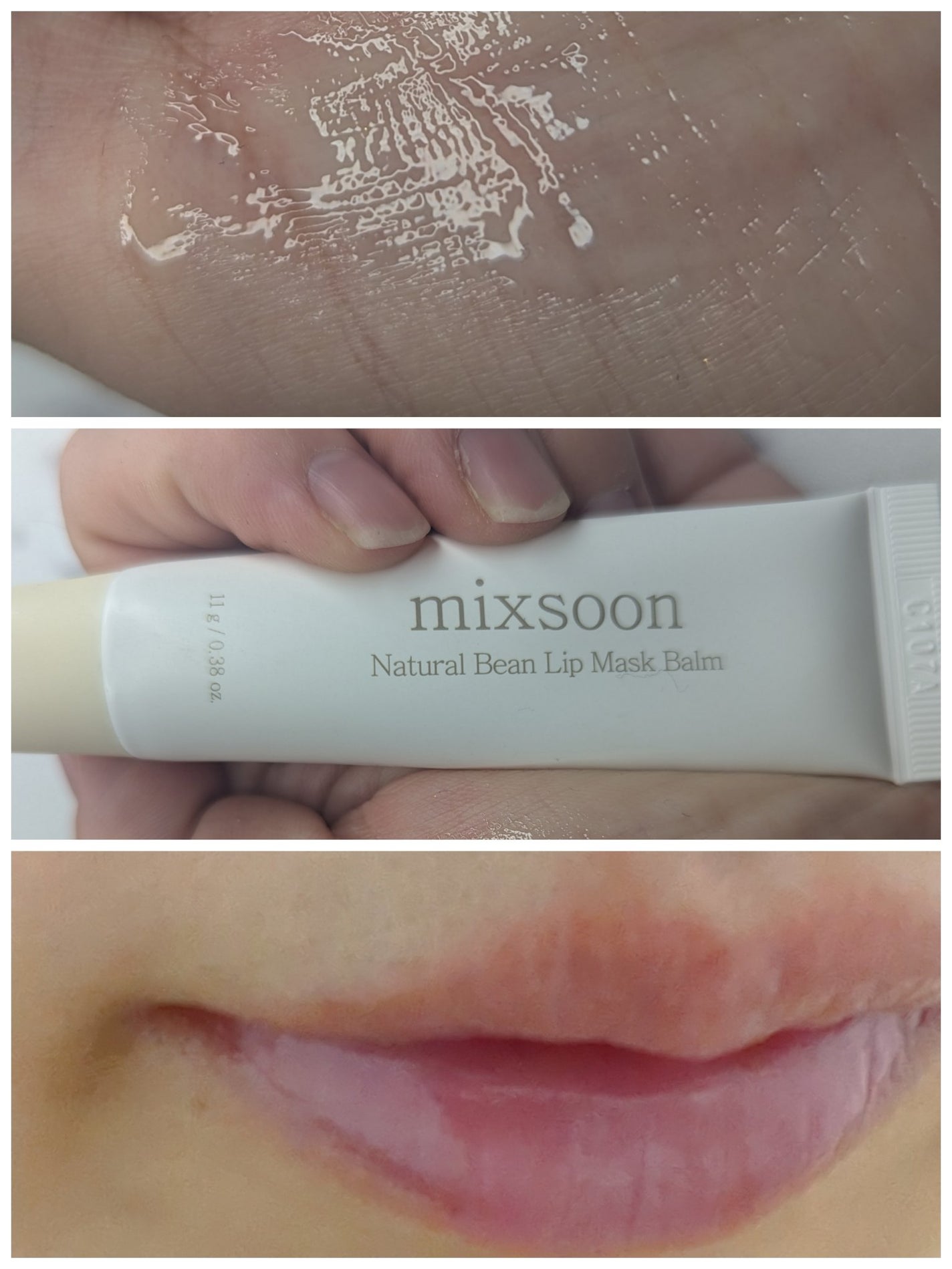 ナチュラル大豆リップマスクバーム/mixsoon/リップバームを使ったクチコミ(1枚目)