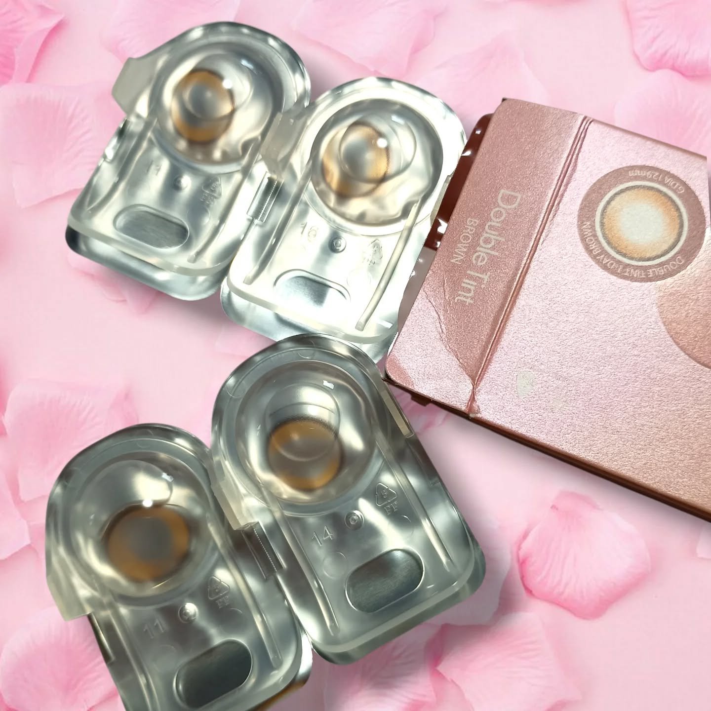 Double Tint 1day/OLENS/カラーコンタクトレンズを使ったクチコミ（3枚目）