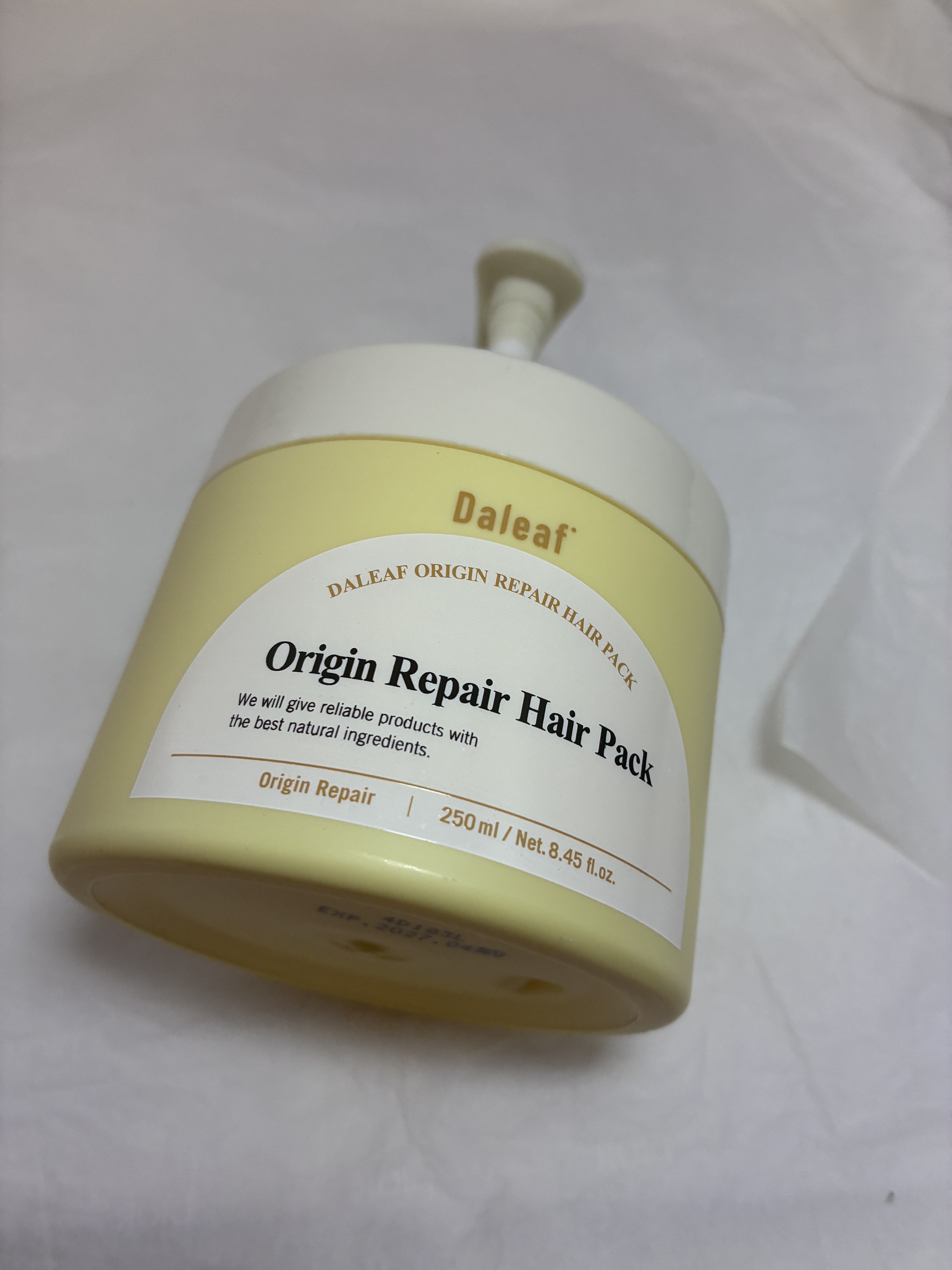 オリジンリペアヘアパック/Daleaf/ヘアマスク・ヘアパックを使ったクチコミ（1枚目）