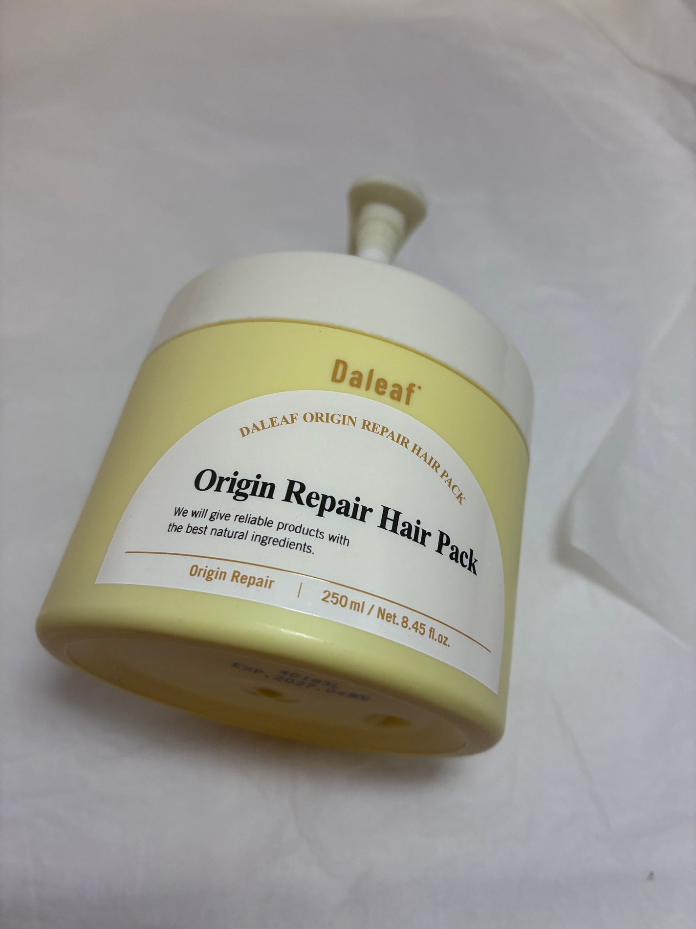 オリジンリペアヘアパック/Daleaf/ヘアマスク・ヘアパックを使ったクチコミ(1枚目)