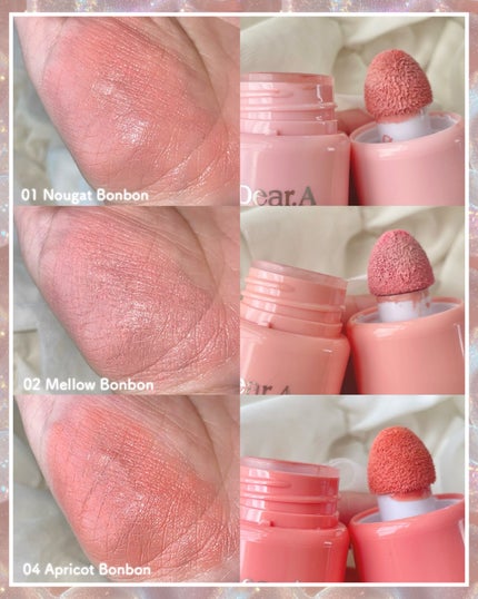 ボンボングロウチーク/Dear.A/リキッドチークを使ったクチコミ(4枚目)