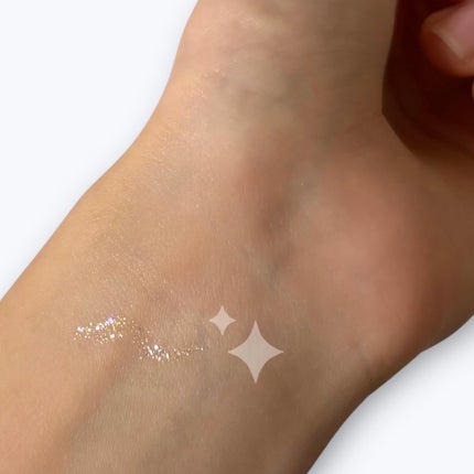 リキッド グリッター シャドウ/rom&nd/グリッターを使ったクチコミ(3枚目)