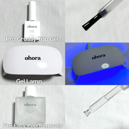 セミキュアジェルネイル(ハンド)/ohora/ネイルシールを使ったクチコミ(4枚目)