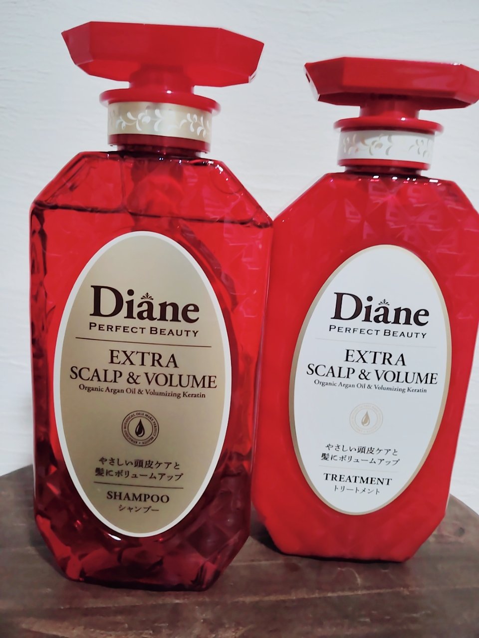 パーフェクトビューティー エクストラスカルプ＆ボリューム　シャンプー＆トリートメント セット（450mL×2）/ダイアン/市販シャンプーを使ったクチコミ（1枚目）