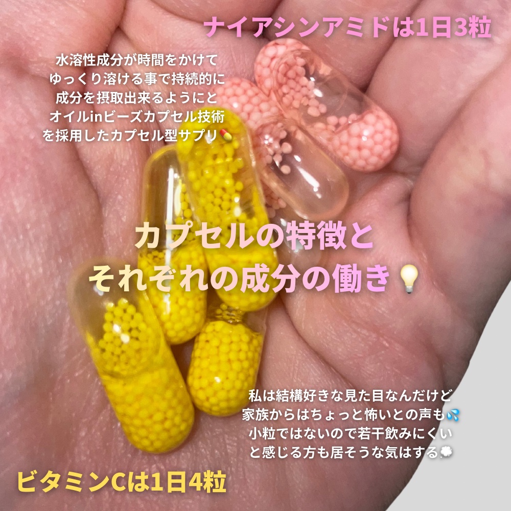 ビュースター 持続型ナイアシンアミド/matsukiyo LAB/美容サプリメントを使ったクチコミ（2枚目）