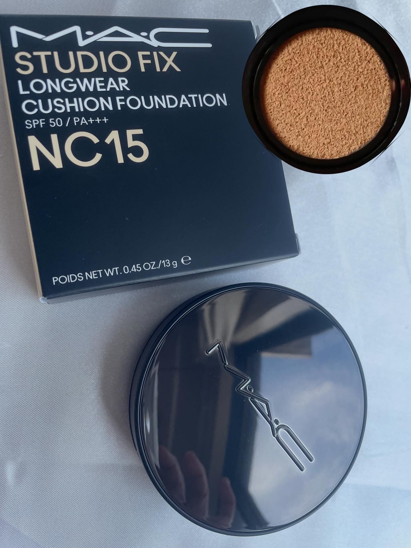 スタジオ フィックス ロングウエア クッション ファンデーション SPF 50/M・A・C/クッションファンデーションを使ったクチコミ（1枚目）