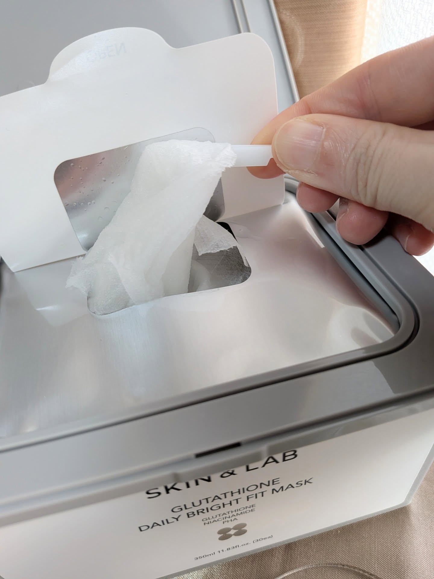 グルタチオンラディアンスクリーム/SKIN&LAB/フェイスクリームを使ったクチコミ（3枚目）