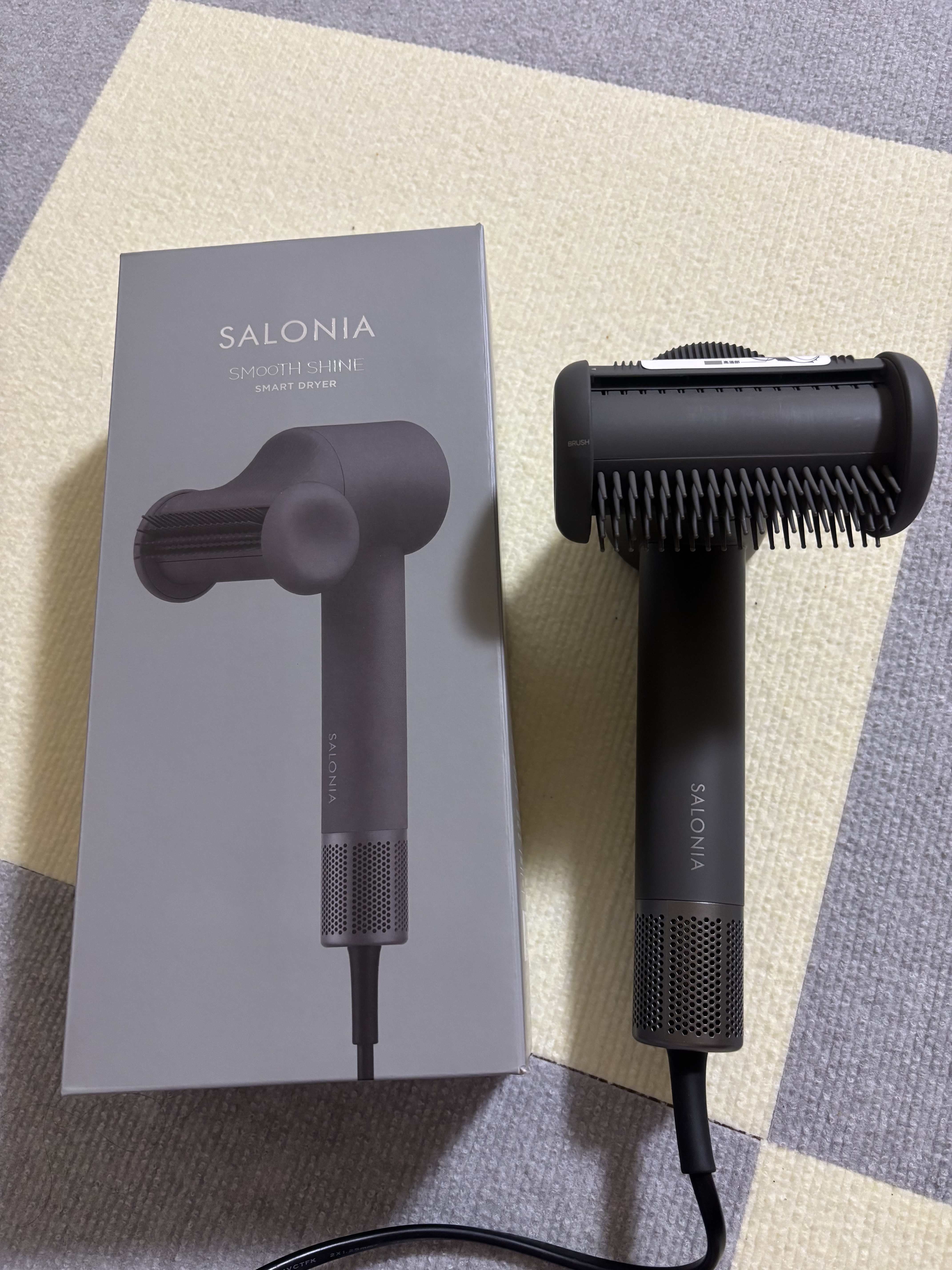 サロニア　スムースシャインスマートドライヤー/SALONIA/ドライヤーを使ったクチコミ（2枚目）