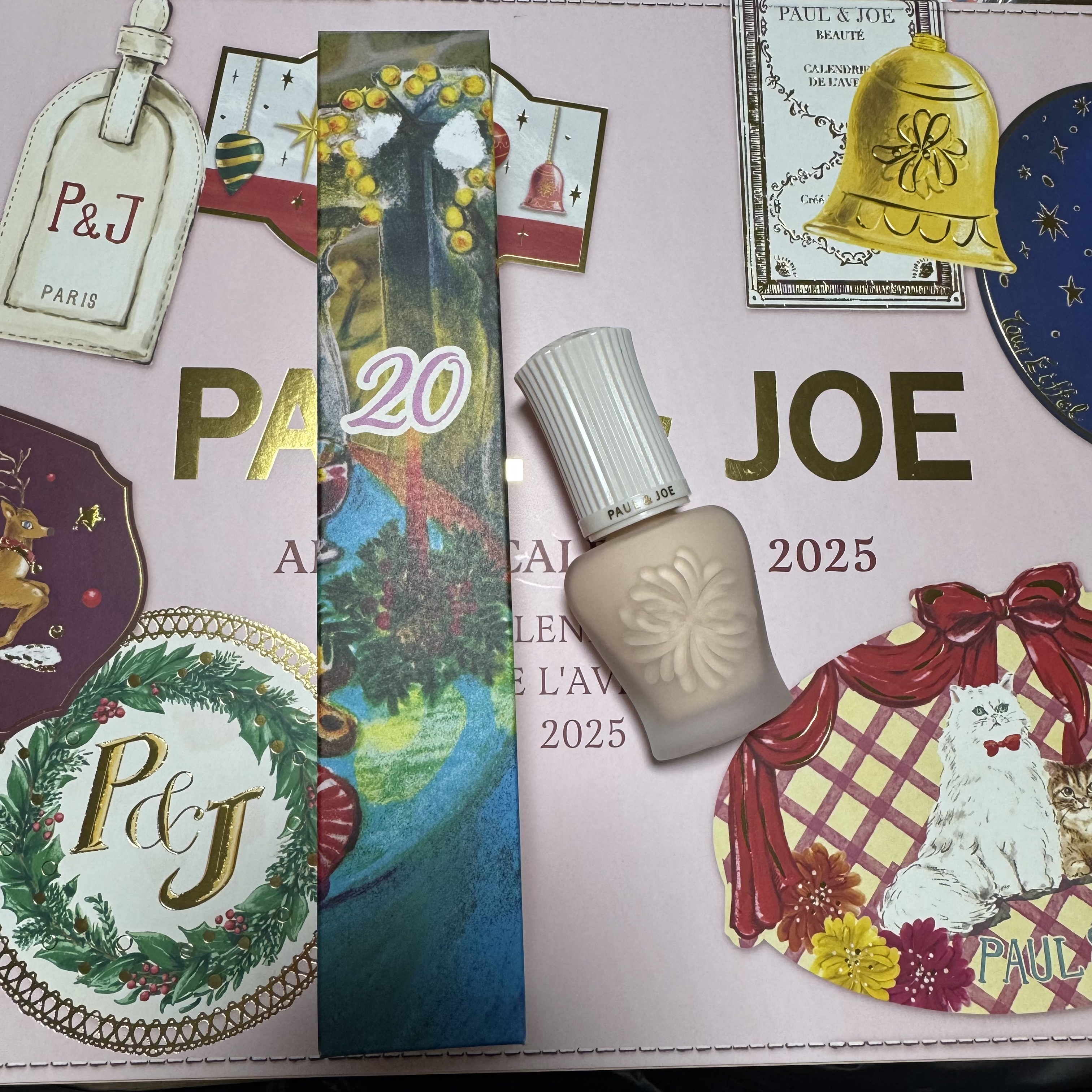 ポール&ジョーアドベントカレンダー2025/PAUL & JOE BEAUTE/メイクアップキットを使ったクチコミ（3枚目）