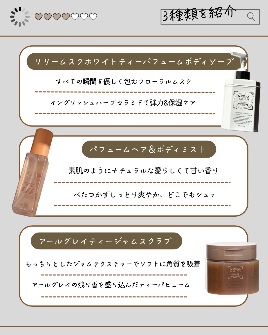 パフュームボディウォッシュ リリームスクホワイトティー/TEABLESS/ボディソープを使ったクチコミ（3枚目）