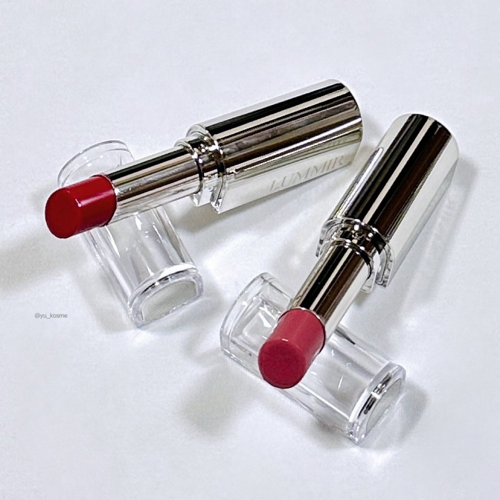 MELTING FIT SHINE BALM/Lummir/口紅を使ったクチコミ(2枚目)