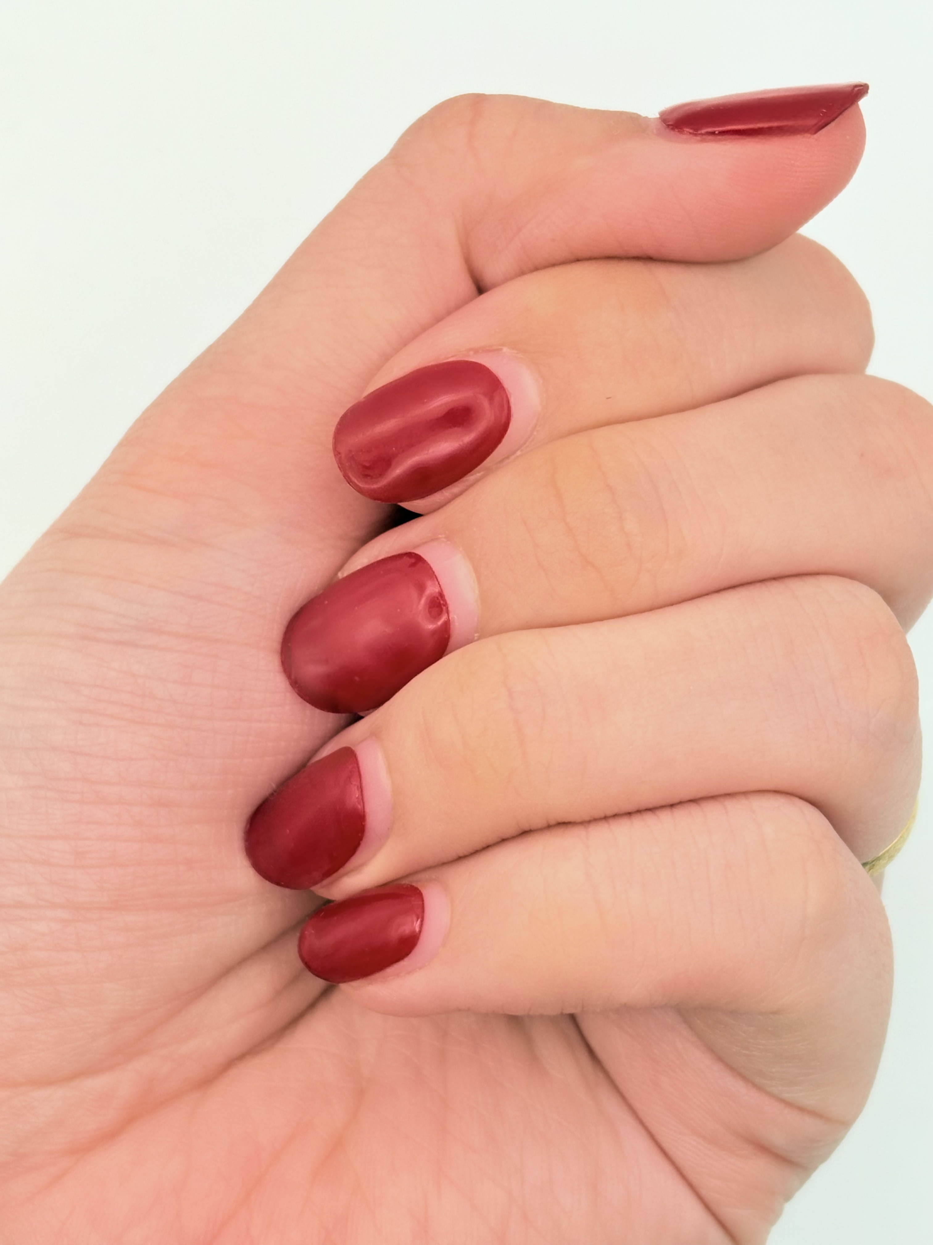 セミキュアジェルネイル（ハンド）/ohora/ネイルシールを使ったクチコミ（3枚目）