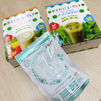 グリーンパウダー乳酸菌/からだにユーグレナ/健康サプリメントを使ったクチコミ(2枚目)