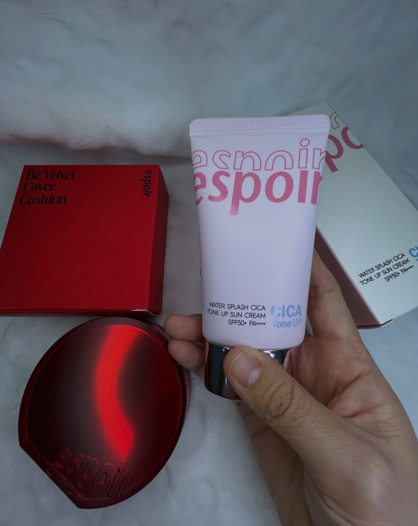 ビーベルベットカバークッション/espoir/クッションファンデーションを使ったクチコミ（3枚目）