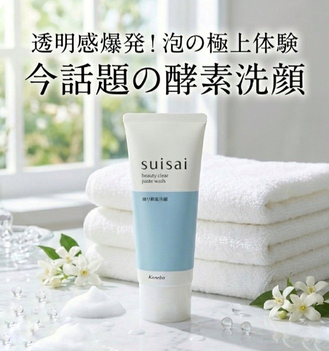スイサイ ビューティクリア ペーストウォッシュ/suisai/洗顔フォームを使ったクチコミ（1枚目）